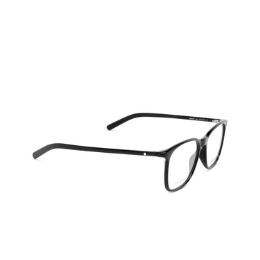 Occhiali da vista Montblanc MB0327O 001 black - tre quarti