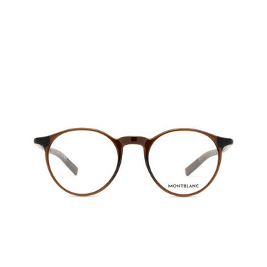 Occhiali da vista Montblanc MB0329O 003 brown - frontale