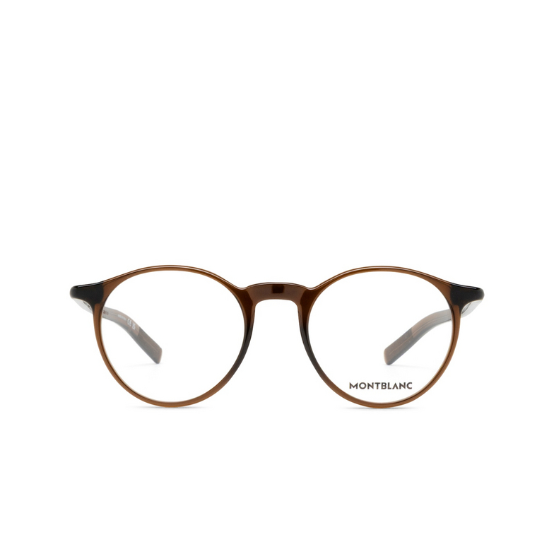 Gafas graduadas Montblanc MB0329O 003 brown - 1/3
