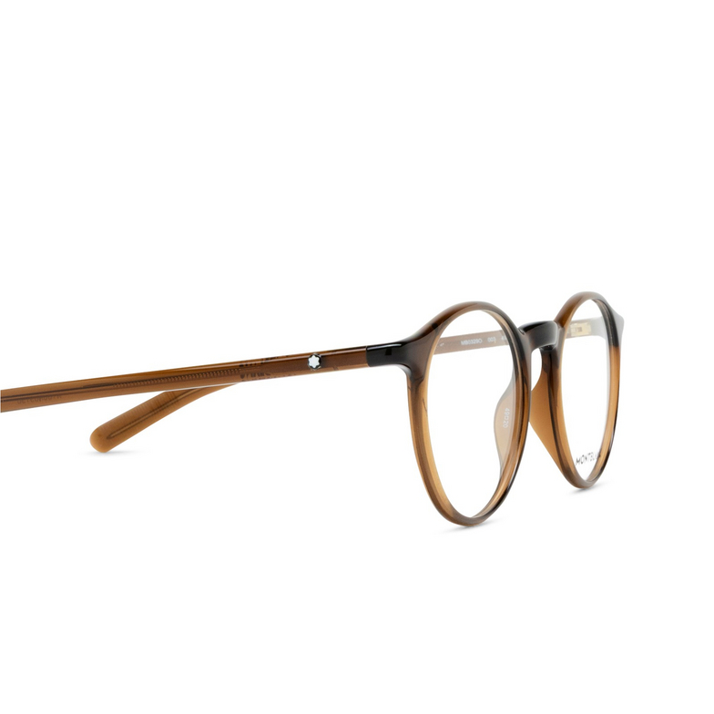 Gafas graduadas Montblanc MB0329O 003 brown - 3/3