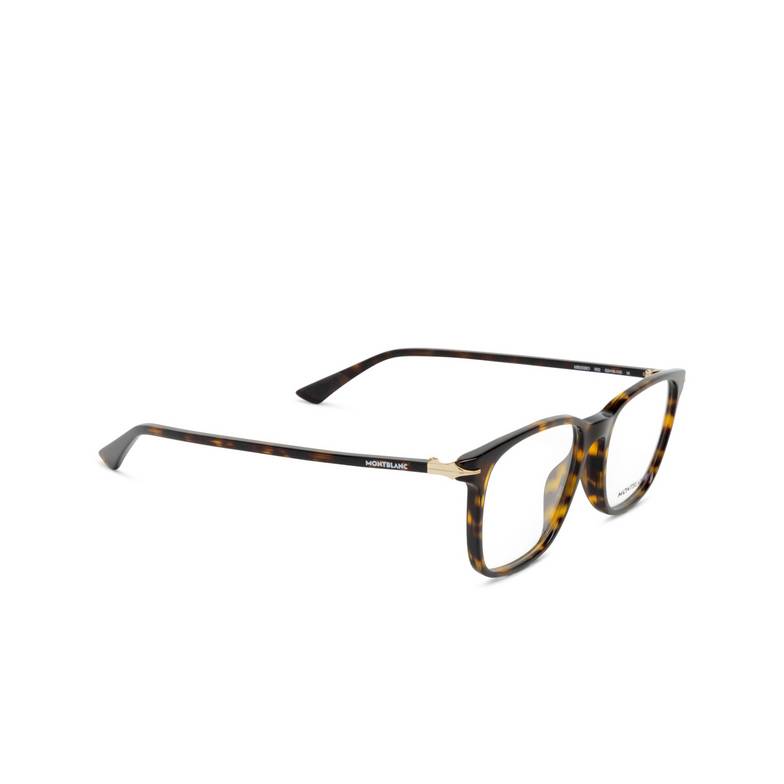 Gafas graduadas Montblanc MB0338O 002 havana - 2/3