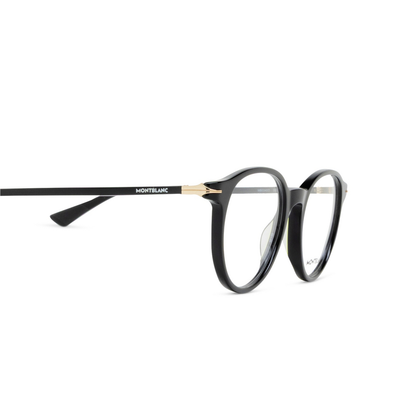 Occhiali da vista Montblanc MB0340O 001 black - 3/3