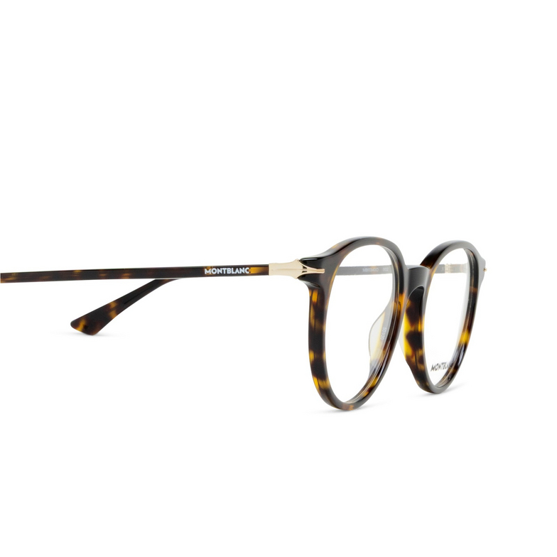 Lunettes de vue Montblanc MB0340O 002 havana - 3/3