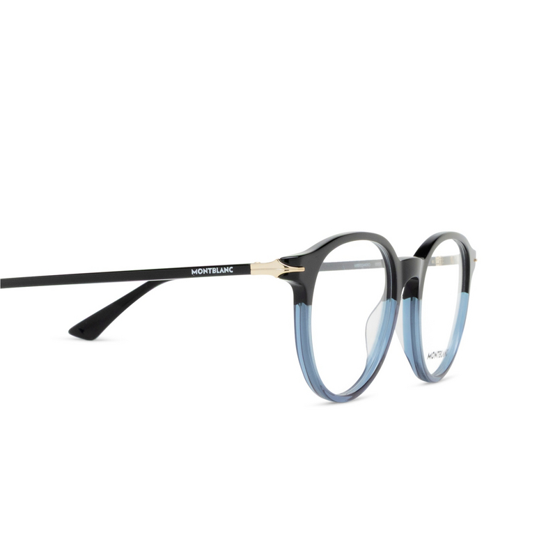 Lunettes de vue Montblanc MB0340O 003 black - 3/3