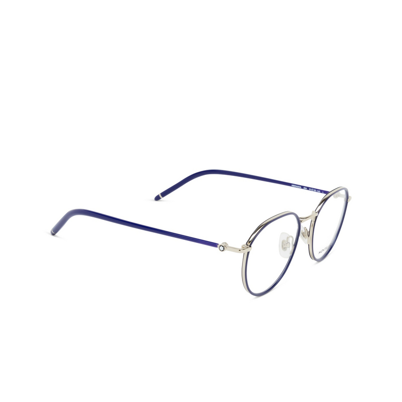 Montblanc MB0342OA Eyeglasses 004 silver - 2/3