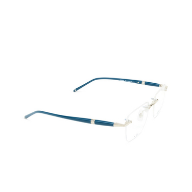 Montblanc MB0346O 002 silver - Vista tres cuartos