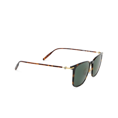 Occhiali da sole Montblanc MB0354S 002 havana - tre quarti
