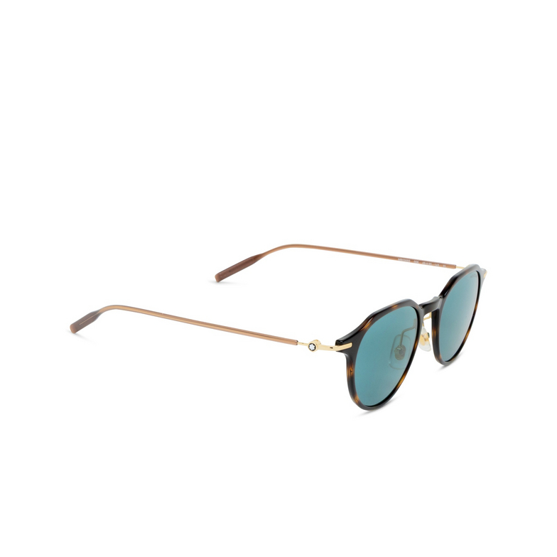 Occhiali da sole Montblanc MB0355S 006 havana - 2/3