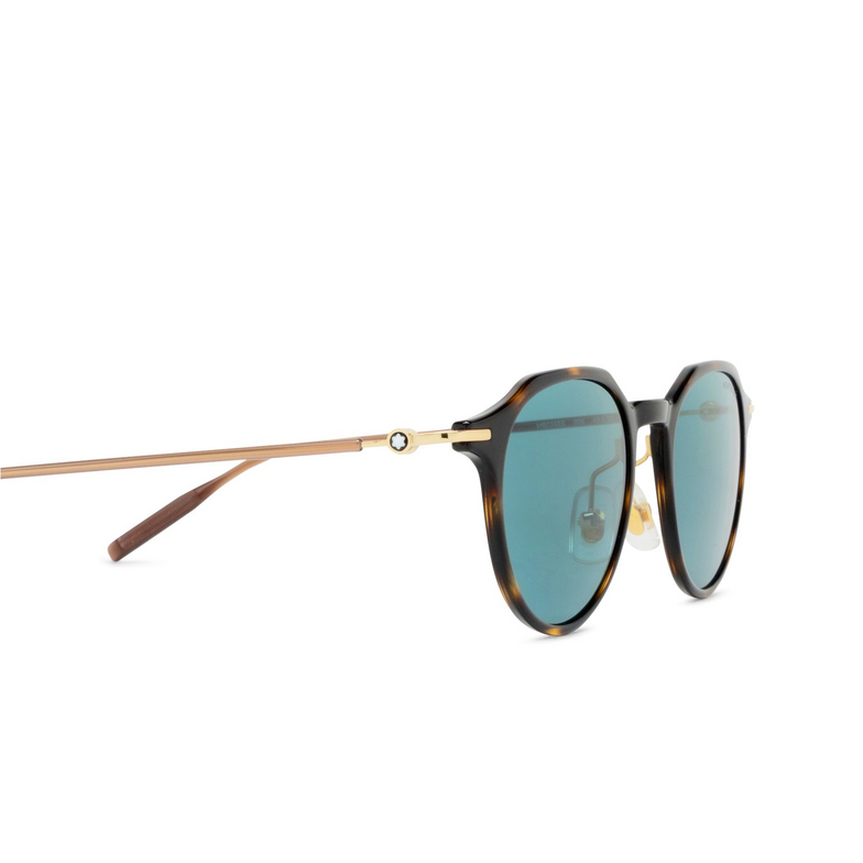 Occhiali da sole Montblanc MB0355S 006 havana - 3/3
