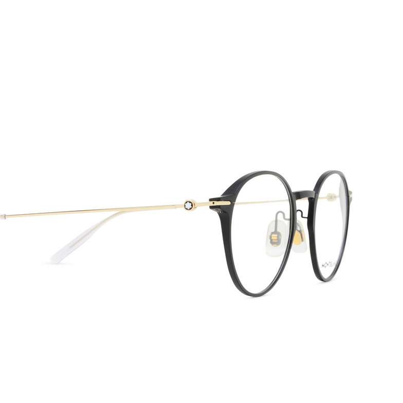 Gafas graduadas Montblanc MB0357O 001 black - 3/3