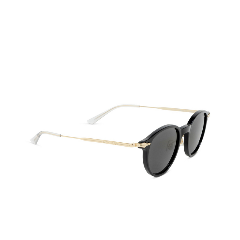 Occhiali da sole Montblanc MB0362S 001 black - 2/3