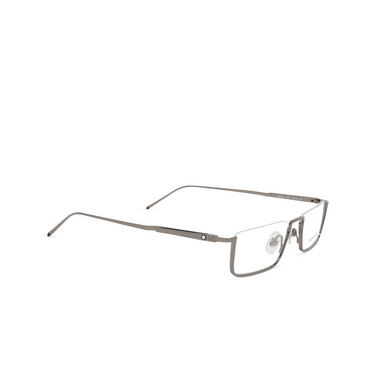 Occhiali da vista Montblanc MB0370O 003 gunmetal - tre quarti