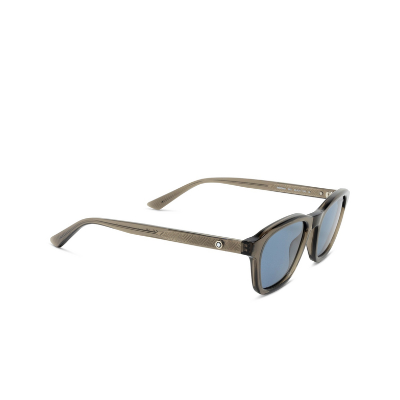 Occhiali da sole Montblanc MB0384S 003 grey - 2/3