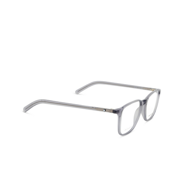 Montblanc MB0386O Korrektionsbrillen 004 grey - Dreiviertelansicht