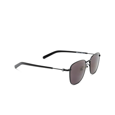Occhiali da sole Montblanc MB0392SA 001 black - tre quarti