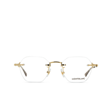 Occhiali da vista Montblanc MB0403O 001 gold - frontale