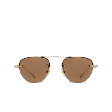 Montblanc MB0404S Sonnenbrillen 002 gold - Vorderansicht