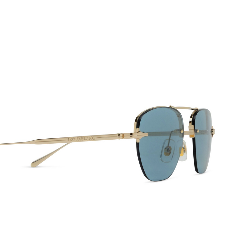 Montblanc MB0404S Sunglasses 004 gold - 3/3