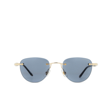 Occhiali da sole Montblanc MB0412S 001 gold - frontale