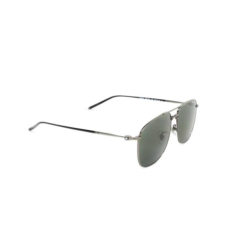 Montblanc MB0417SA Sunglasses 002 gunmetal - 2/3
