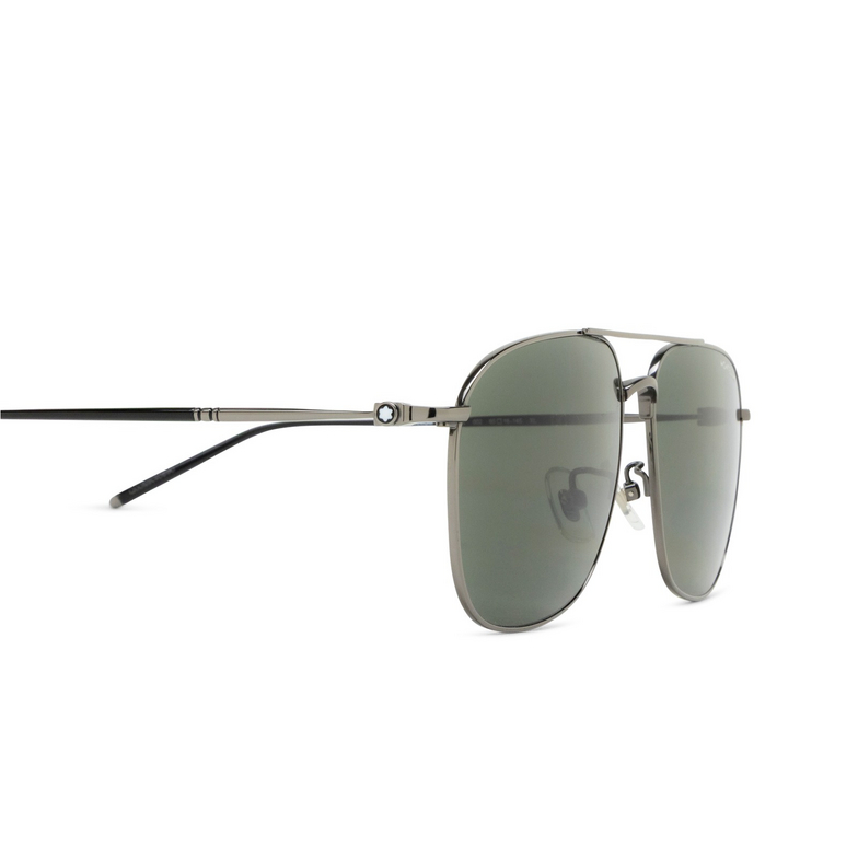 Montblanc MB0417SA Sunglasses 002 gunmetal - 3/3