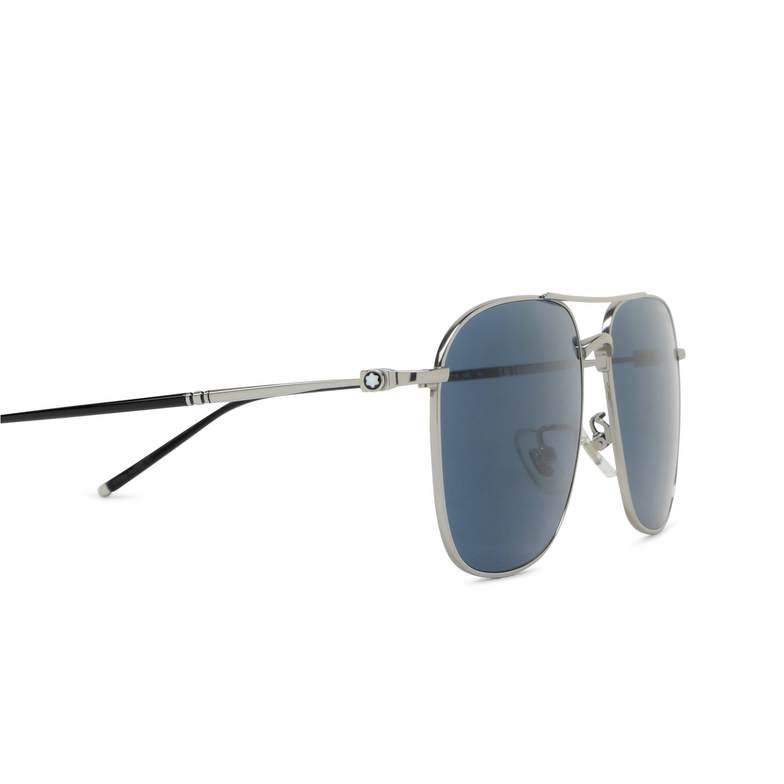 Montblanc MB0417SA Sunglasses 004 silver - 3/3