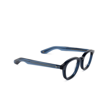 Lunettes de vue Moscot DAHVEN NAVY - Vue trois quarts