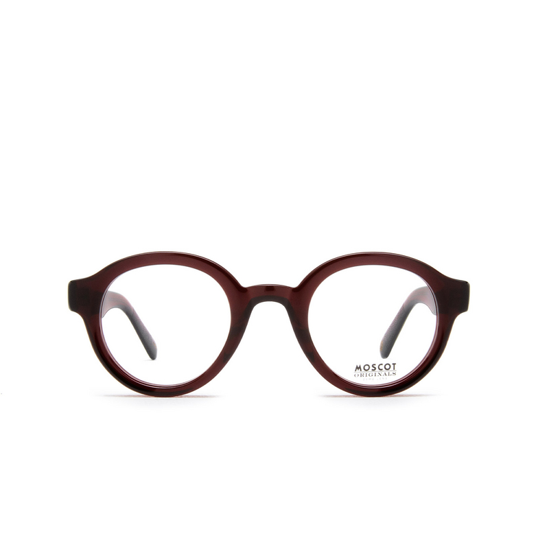 Lunettes de vue Moscot GREPS BURGUNDY - 1/3
