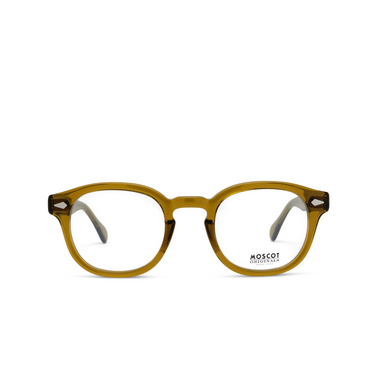 Lunettes de vue Moscot LEMTOSH OLIVE BROWN - Vue de face