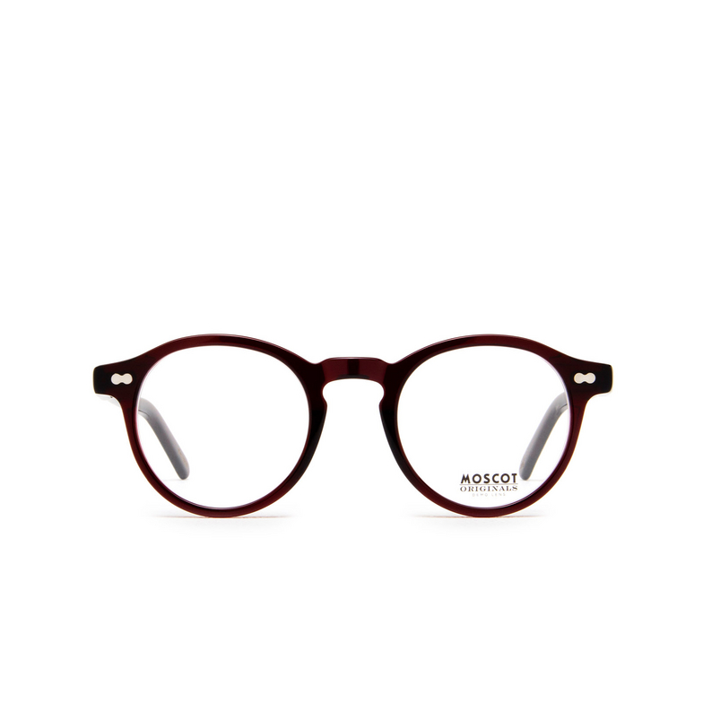 Lunettes de vue Moscot MILTZEN BURGUNDY - 1/3