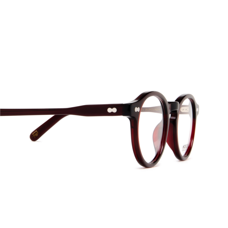 Lunettes de vue Moscot MILTZEN BURGUNDY - 3/3