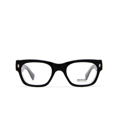 Lunettes de vue Moscot ZOGAN BLACK CRYSTAL - Vue de face