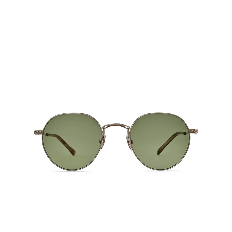 Lunettes de soleil Mr. Leight HACHI S 12KG-MMRRYE/SFDMDGRN 12k white gold-matte marbled rye/semi-flat diamond green - 1/2