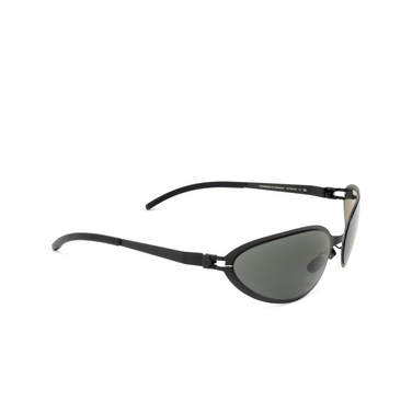 Gafas de sol Mykita BEAR SUN 002 black - Vista tres cuartos