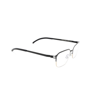 Mykita CILIAN Eyeglasses 056 gold/black - three-quarters view