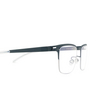 Mykita CORMAC Eyeglasses 271 silver/indigo - product thumbnail 3/4