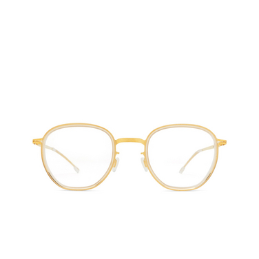Mykita KIVA Korrektionsbrillen 263 a98-glossygold/desert haze - Vorderansicht