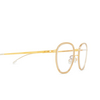 Lunettes de vue Mykita KIVA 263 a98-glossygold/desert haze - Vignette du produit 3/4