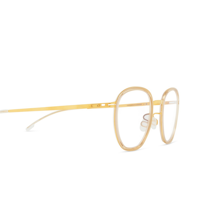 Lunettes de vue Mykita KIVA 263 a98-glossygold/desert haze - 3/4