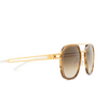 Gafas de sol Mykita LEELAND SUN 796 a76-glossy gold/milky indigo - Miniatura del producto 3/4