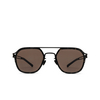 Mykita LEELAND Sunglasses 946 a16-black/antigua - product thumbnail 1/4