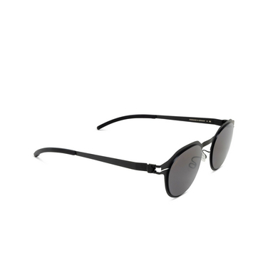 Mykita LEON SUN Sonnenbrillen 002 black - Dreiviertelansicht