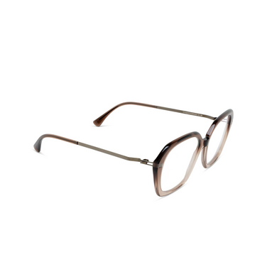 Mykita MARELLE Eyeglasses 407 c203-brown gradient/shiny grap - three-quarters view