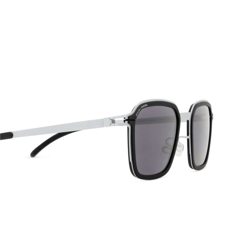 Occhiali da sole Mykita MYKITA | RIMOWA 379 al1-white silver/black - 3/4