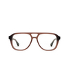 Mykita NYARA Korrektionsbrillen 374 c199-chilled raw maroon/shinys - Produkt-Miniaturansicht 1/4