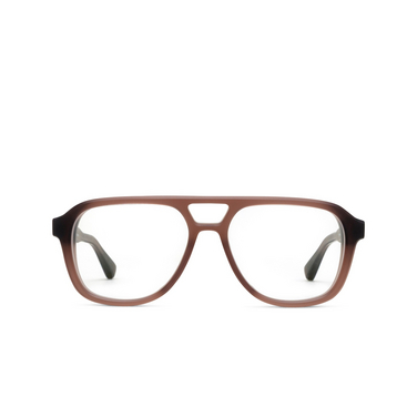Mykita NYARA Korrektionsbrillen 374 c199-chilled raw maroon/shinys - Vorderansicht