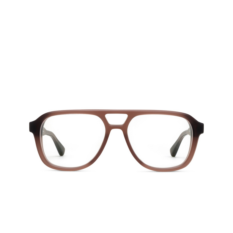 Mykita NYARA Korrektionsbrillen 374 c199-chilled raw maroon/shinys - 1/4