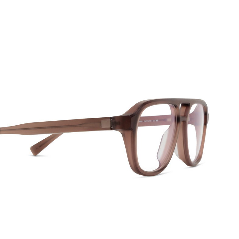 Mykita NYARA Korrektionsbrillen 374 c199-chilled raw maroon/shinys - 3/4
