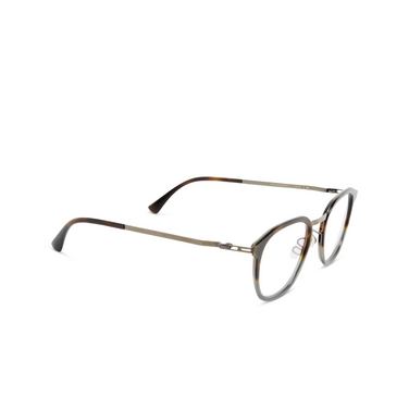 Mykita PAVI Korrektionsbrillen 952 a22-shiny graphite/santiago gr - Dreiviertelansicht