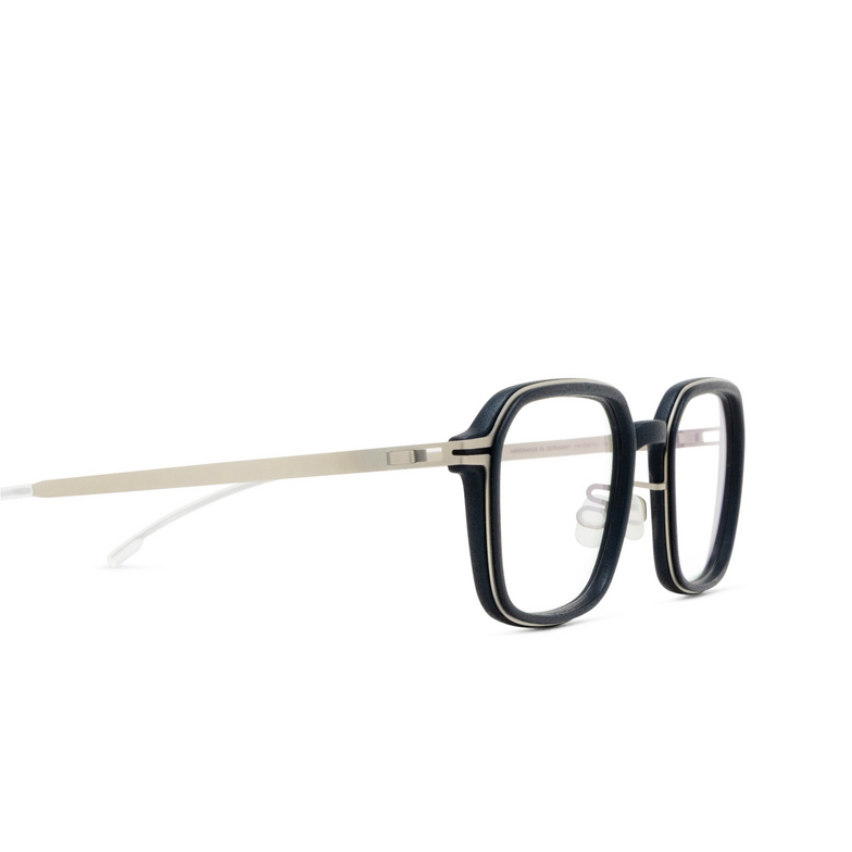 Lunettes de vue Mykita ROWAN 612 mh69-indigo/matte silver - 3/4